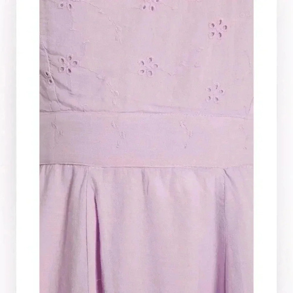 WALTER BAKER
Nicolette broderie anglaise-trimmed mini
dress NEW WITH TAG - Picture 6 of 6